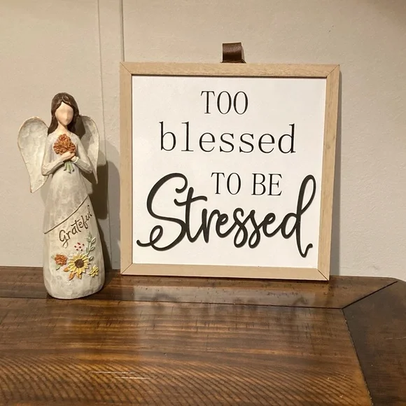 Jim Shore White and Black Motivational Wall Art - Picture 1 of 3